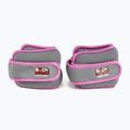 Handgelenksgewichte Body Sculpture Bb 2700Uepk 2 x 0,5 kg grey/pink 2