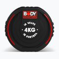 Gummihantel Body Sculpture TPU BW 133 4 kg black 4