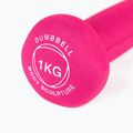 Gummihantel Body Sculpture BW 513 z PVC 1 kg pink 5