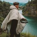 Ponccho OFFLANDER isoliert wasserdicht grau 9