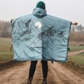 Poncho OFFLANDER OFF_CACC schweres beheiztes Blau 5