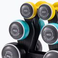 Kurzhantel-Set mit Ständer Body Sculpture Smart Bw 108Dt 24 kg yellow/blue/black 2