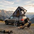 Dachzelt für 2 Personen OFFLANDER Triangle Slim Wolf black 10