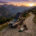 Dachzelt für 2 Personen OFFLANDER Triangle Slim Wolf black 12