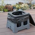 Camping-Toilette OFFLANDER Portable Folding Camping Toilet black 5