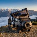 Dachzelt für 2 Personen OFFLANDER Fold Y 190 black 9
