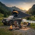 Zeltvordach OFFLANDER Fold E 150 do namiotu black 3
