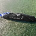 Yakimasport UNI Skrzat Fußballtor 300 X 100 cm blau 100310 3