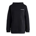 Damen Carpatree Trichterhals-Sweatshirt Schwarz CPW-FUS-1043-BL