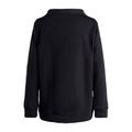 Damen Carpatree Trichterhals-Sweatshirt Schwarz CPW-FUS-1043-BL 2