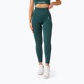 Damen Trainingsleggings Carpatree Allure Seamless waldgrün