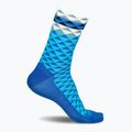 LUXA Asymmetrische Fahrradsocken blau LUHESABM2S