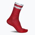 LUXA Asymmetrische Fahrradsocken rot LUHE19SAMRS