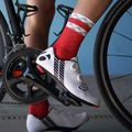 LUXA Asymmetrische Fahrradsocken rot LUHE19SAMRS 5