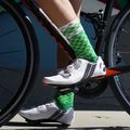 LUXA Asymmetrische Fahrradsocken grün LUHE19SAMGS 5