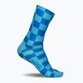LUXA Squares Fahrradsocken blau LUAMSSQBS