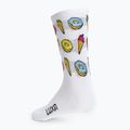 LUXA Donuts Radsocken weiß LUAMSDS 3