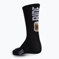 LUXA Beer Ride Fahrradsocken schwarz LAM21SBRBS1 5