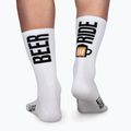 LUXA Beer Ride Fahrradsocken weiß LAM21SBRWS1 2