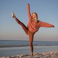 JOYINME Damen Leggings für Yoga 7/8 braun 801473 8