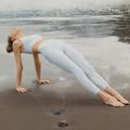 Yoga-Leggings Damen JOYINME 7/8 Oneness grau 81638 9