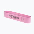 Satz Trainingsbänder FORCEBAND Mini Band 5 szt. + E-BOOK pink 4