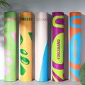 Yoga-/Fitnessmatte FORCEBAND Wave 4 mm mehrfarbig 4