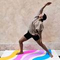 Yoga-/Fitnessmatte FORCEBAND Wave 4 mm mehrfarbig 5