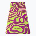 Yoga-/Fitnessmatte FORCEBAND Abstrakt Violett 4 mm violett/linde 2