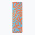 Yoga-/Fitnessmatte FORCEBAND Abstract Orange 4 mm orange/blau