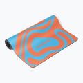 Yoga-/Fitnessmatte FORCEBAND Abstract Orange 4 mm orange/blau 3