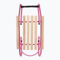 Metallschlitten HUMBAKA with backrest and footrests pink 4