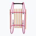Metallschlitten HUMBAKA with backrest and footrests pink 5