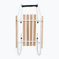 Metallschlitten HUMBAKA with backrest and footrests white 5
