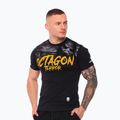 Herren-Shirt Octagon Second Face black/multicolor 4