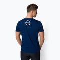 Octagon Logo Smash blau Herren-T-Shirt 3