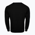 Herren Sweatshirt Octagon Stripe schwarz 3