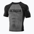 Octagon Herren Rashguard Enspace Kurzarm grau 5