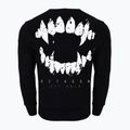 Damen Sweatshirt ohne Kapuze Octagon Teeth schwarz 2