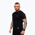Herren-Shirt Octagon Stripe black/red