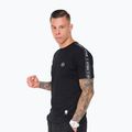 Herren-Shirt Octagon Stripe black/white 3