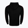 Herrenpullover Octagon Stripe Hoodie black/red 2