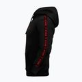 Herrenpullover Octagon Stripe Hoodie black/red 3