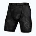Herren Kompressionsshorts Octagon Camo Night schwarz