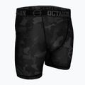 Herren Kompressionsshorts Octagon Camo Night schwarz 3