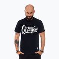 Herren Octagon Retro-T-Shirt schwarz
