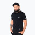 Herren-Shirt Octagon Small Logo black/white