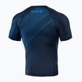 Herren Octagon Blocks Premium blau Rashguard 2