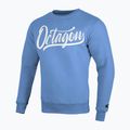 Herren Octagon Retro Hellblaues Sweatshirt