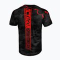 Herren Trainings-T-Shirt Octagon Marble camo rot 2